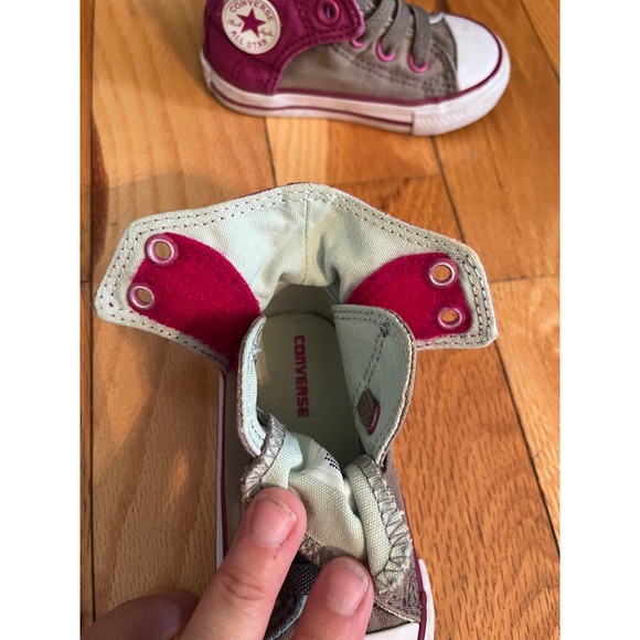 Converse‎ Girls Chuck Taylor All Star Easy HI For Baby Size 5 - Picture 5 of 8